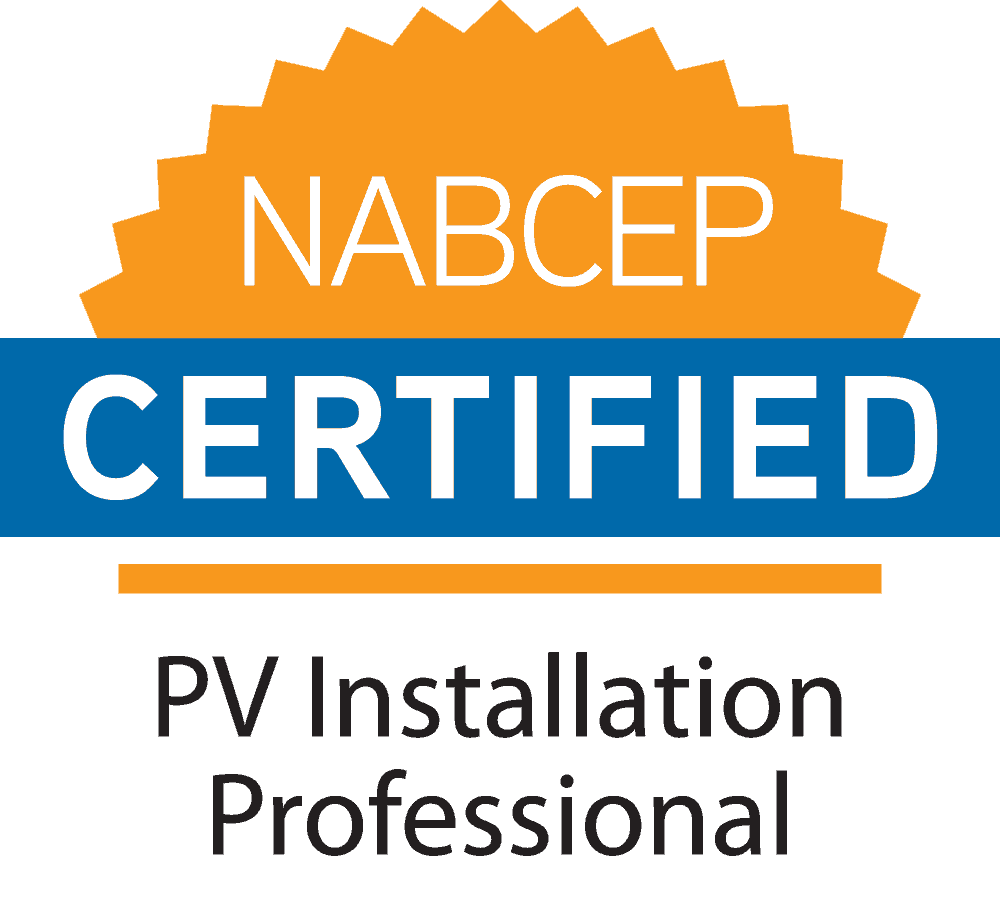 NABCEP Certified PV Intsllation Professional