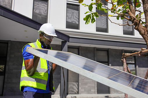 Home solar panel repair